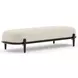 Madera Ecru Upholstered Bed Bench