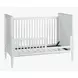 Modern Nursery White Convertible Crib