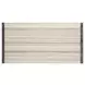 Plum Creek Ravenwood Black and White 5 Drawer Marble Top Chest