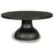 Saddlewood Coffee Bean Round Cocktail Table