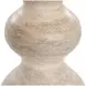 Emilio Dune 34" Round Concrete Top Outdoor Bistro Table