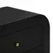 Hump Black Arched 3 Drawer Chest