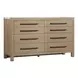 Cornerstone French Oak Panel Bedroom Set with Cushions