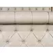 Marisol Fawn and Cream California King Leather Upholstered Sleigh Bed