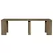 Flex Sandbar Oak Extendable Adjustable Dining Table