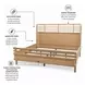 Cypress Sandstone Queen Panel Bed