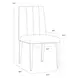 Hadwin Ivanhoe Mineral Upholstered Dining Chair Set of 2