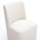 Melissa Cream Performance Fabric Upholstered Dining Chair