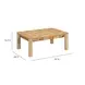 Berri Natural Rectangular Coffee Table