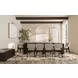 Flex Reclaimed Chevron Extendable Adjustable Dining Table