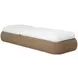 Madrid Stinson White Performance Fabric 84" Chaise Lounger