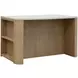Romilly Light Oak 62" Kitchen Island
