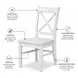 Bay Harbor Weathered White Dining Chair Set of 2