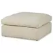 Elyza Linen Oversized Accent Ottoman