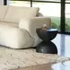 Aliza Black Pine End Table