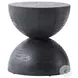 Aliza Black Pine End Table