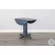 Hearthwood Haven Ocean Blue 36" Round Drop Leaf Dining Table