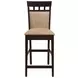 Gabriel Cappucino Closed Back Counter Height Stool Set of 2