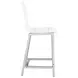 Juelia Chrome And Clear Acrylic Counter Height Stools Set of 2
