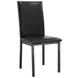 Garza Black Side Chair Set of 2