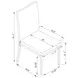 Garza Black Side Chair Set of 2