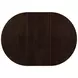 Gabriel Cappuccino Extendable Oval Dining Table