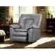 Bennett Light Gray Rocker Recliner