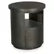 Saddlewood Coffee Bean Round End Table