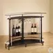 101065 Black Bar Table