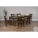 Havenstead Dark Brown 90" Extendable Rectangular Dining Table