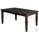 Havenstead Dark Brown 90" Extendable Rectangular Dining Table