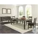 Havenstead Dark Brown 90" Extendable Rectangular Dining Table
