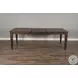 Havenstead Dark Brown 90" Extendable Rectangular Dining Table