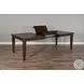 Havenstead Dark Brown 90" Extendable Rectangular Dining Table