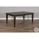 Havenstead Dark Brown 90" Extendable Rectangular Dining Table