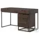Kelby Vintage Brown 2 Drawer Filing Cabinet
