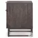 Kelby Vintage Brown 2 Drawer Filing Cabinet