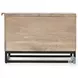 Kelby Light Wash Carved Square Bunching Table Storage