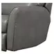 Stardust Valentino Granite Leather Rocker Recliner