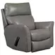 Stardust Valentino Granite Leather Swivel Rocker Recliner