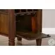 Sagewyn Dark Brown Round Counter Height Dining Room Set