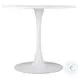 Opus White Counter Height Dining Table