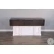 Autumn Echo White 13" Drop Leaf Kitchen Island
