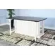 Autumn Echo White 13" Drop Leaf Kitchen Island