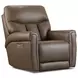 Sutton Chocolate Leather Zero Gravity Triple Power Recliner with USB Charging