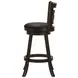 Calecita Cappuccino Upholstered Seat Swivel Bar Stool Set of 2