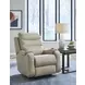 Sheridan Linen Leather Zero Gravity Power Recliner with Power Headrest and USB Charging