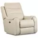 Sheridan Linen Leather Zero Gravity Power Recliner with Power Headrest and USB Charging