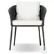 Porto Arashi Salt Outdoor Dining Chair