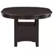 Lavon Espresso Extendable Dining Table